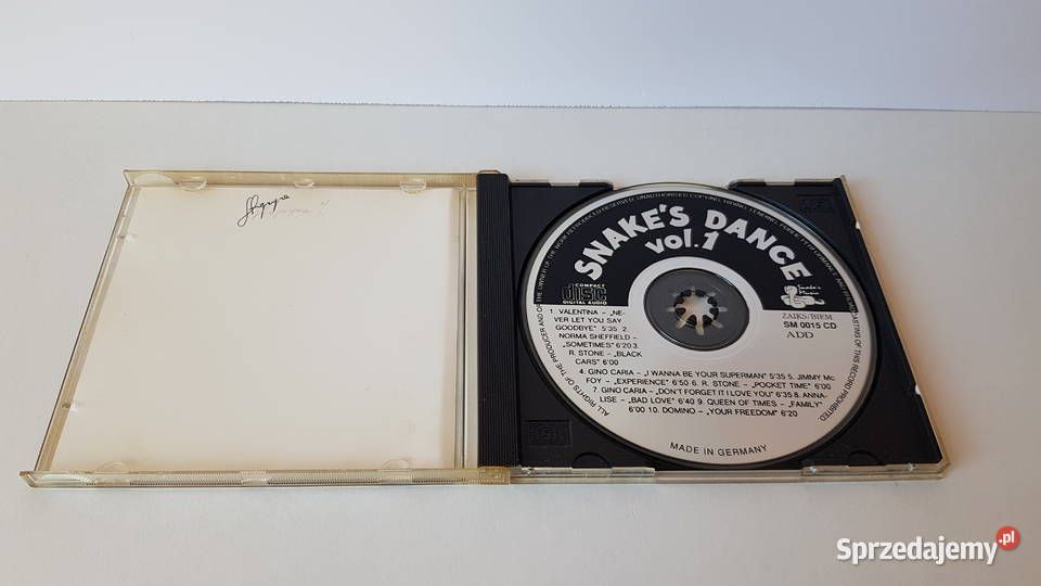 Snakes Dance 1 CD Snakes Music Dąbrowa Górnicza