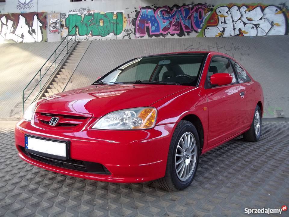 Honda Civic VII EM2 coupe sport 100 oryginał Warszawa