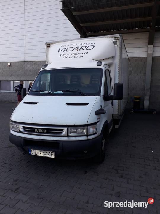 Iveco kontener 23 diesel łódzkie Brójce sprzedam