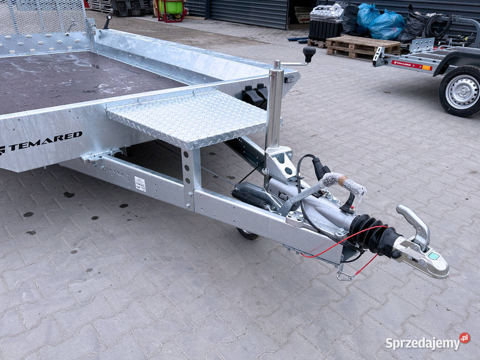 Przyczepka pod minikoparkę TEMARED BUILDER 35182 pełny VAT sprzedam