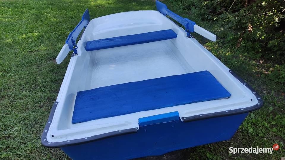 Łódka łódź turystyczna wędkarska 260m plastikowa Wielgie