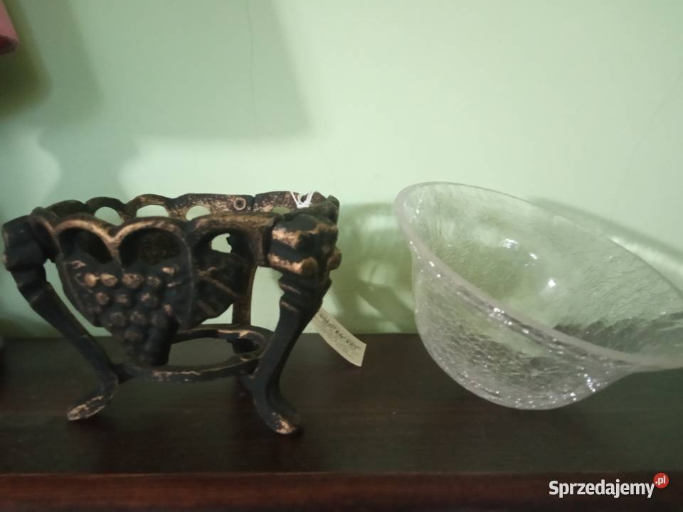 Cukiernica mosiężno szklana Gdańsk