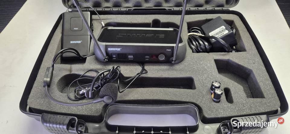 Shure PGX14PGA31 nagłowny zestaw mikrofony Konin sprzedam