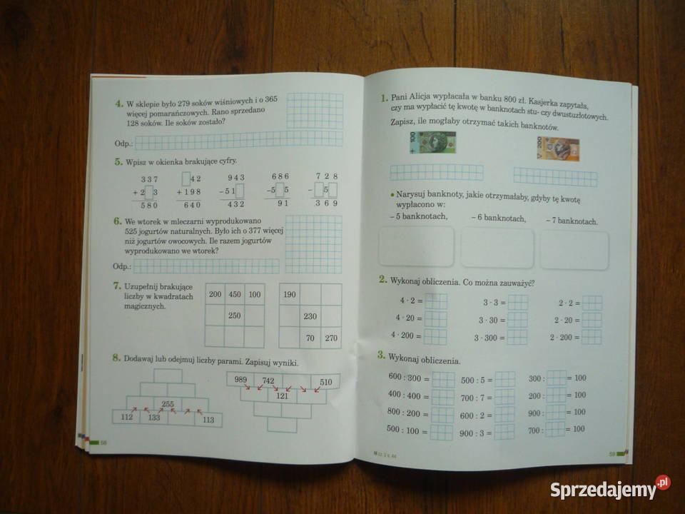 Elementarz odkrywców 3 Ćwiczenia matematyka Szczecin