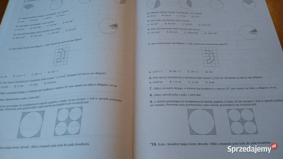 Matematyka 2 sprawdziany klasy drugiej gimnazjum