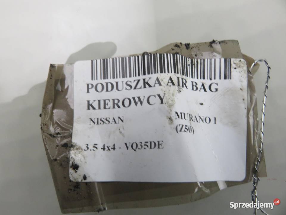 PODUSZKA KIEROWCY NISSAN MURANO I osobowe małopolskie