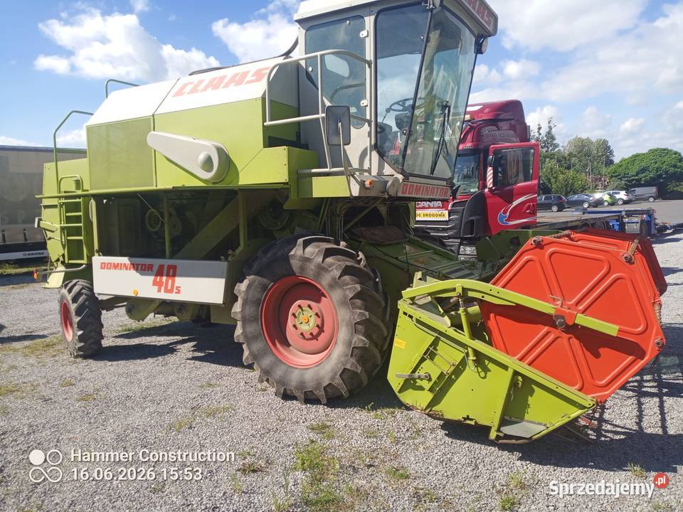 Kombajn Zbożowy Claas Dominator 48S Stan Gotowy Chełm