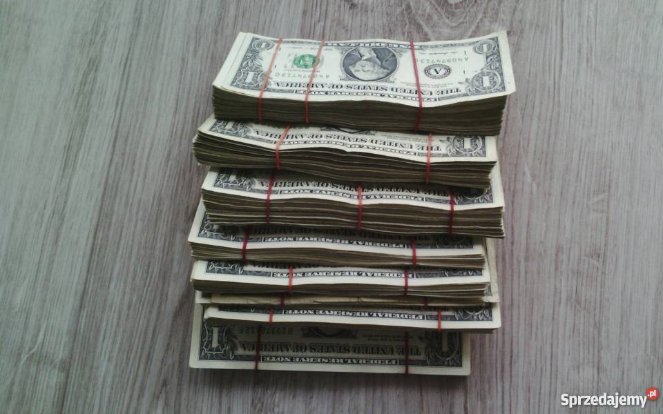 banknoty usa jednodolarowki Jasło sprzedam