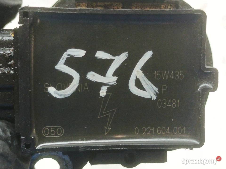CEWKA ZAPŁONOWA KPL 5 0221604001 Volvo V70 II osobowe