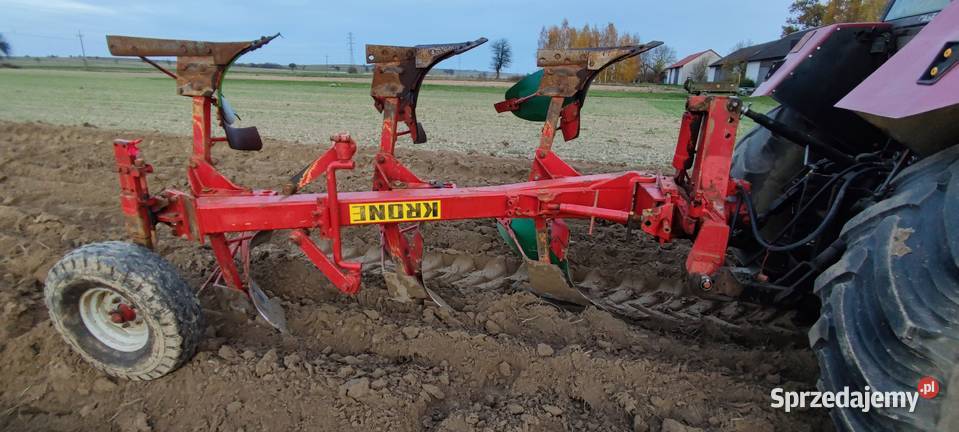 Pług KRONE MUSTANG 3 skibowy obrotowy Iłża