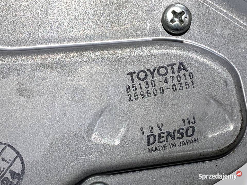 SILNIK WYCIERACZEK TYŁ TOYOTA PRIUS II Motoryzacja