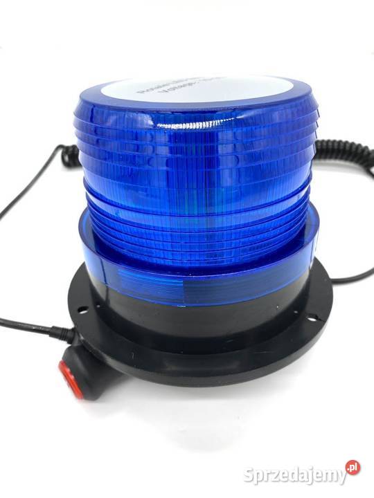 Lampa ostrzegawcza LED kogut 1224V niebieski 105 lampy ostrzegawcze mazowieckie Pomiechówek