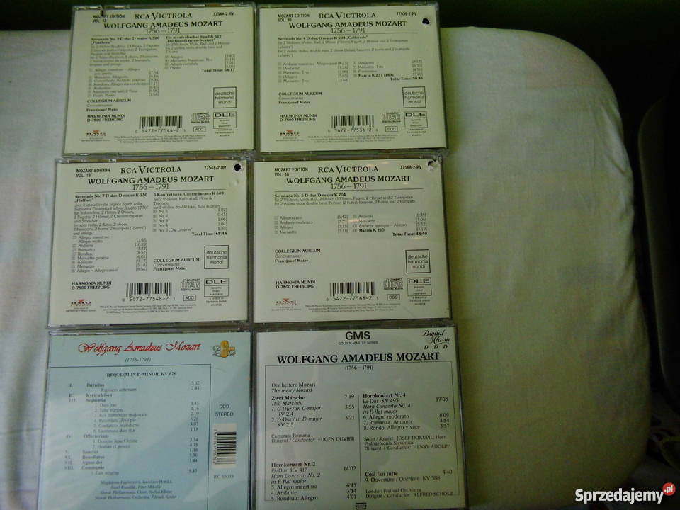 Muzyka klasycznapłyty CD śląskie Żory