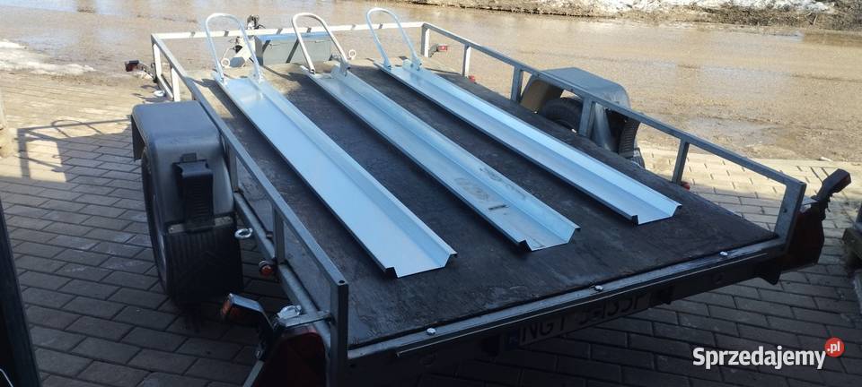 Przyczepka platforma RYDWAN kat B do wynajęcia Miłki wynajem auta