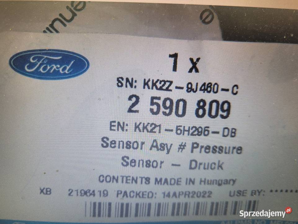 CZUJNIK SPALIN FORD KK215H295DB 2590809 Pozostałe mazowieckie Radom sprzedam