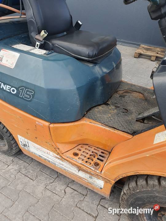 Wózek widłowy Toyota 7FG15 1999r Triplex wolny Proszowice sprzedam