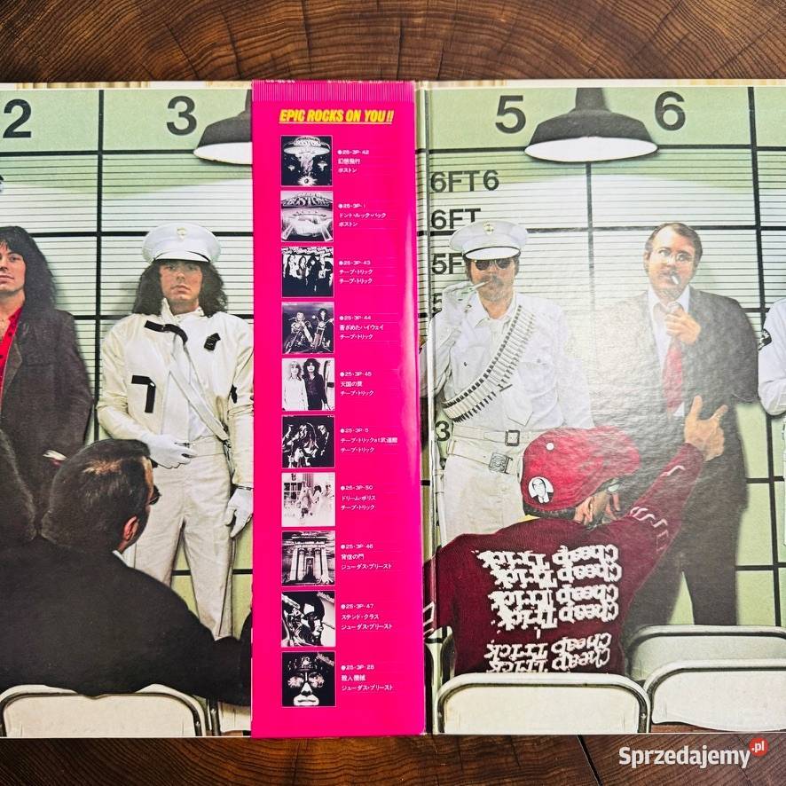 Cheap Trick Dream Police EXNM Japan Obi LP 1979 mazowieckie Warszawa
