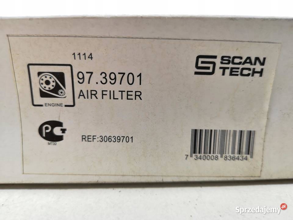 FILTR POWIETRZA VOLVO C30 S40 II V50 16 D 0512 osobowe