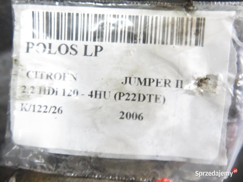 PÓŁOŚ LEWA PRZEDNIA CITROEN JUMPER II 22 HDi