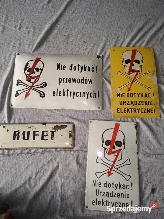 Metalowe tablice Mniszków sprzedam