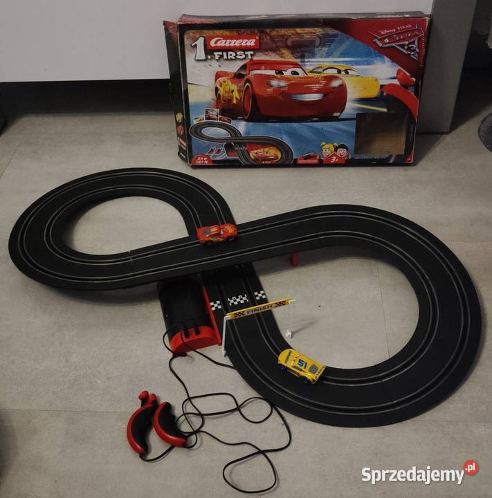 Tor wyścigowy Carrera FIRST Disney Cars 3 Kolejki i tory zachodniopomorskie Szczecin