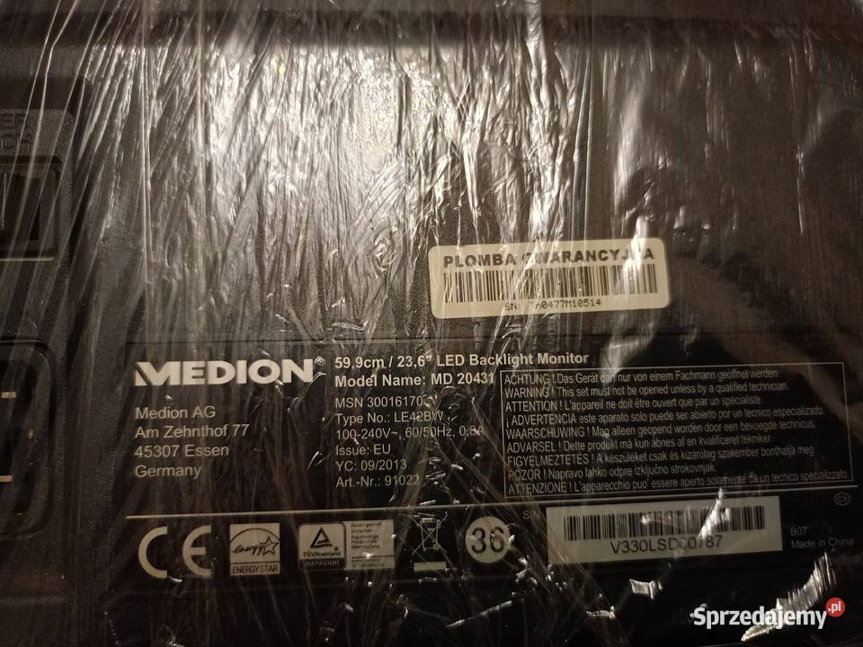Monitor MEDION śląskie Pyskowice
