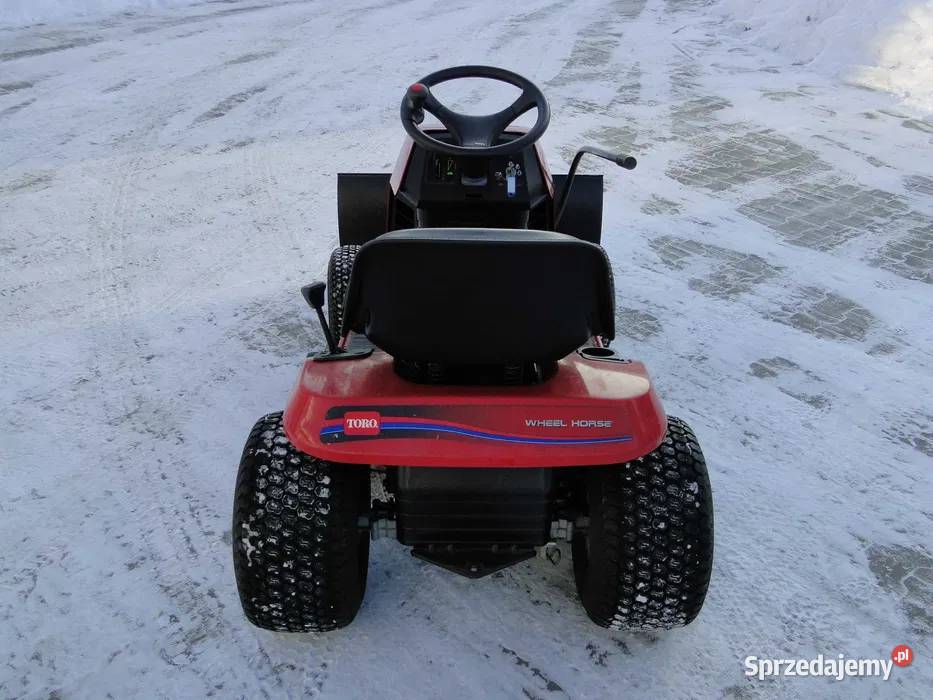 Traktorek Odśnieżarka TORO z PŁUGIEM HYDRO Łętownia