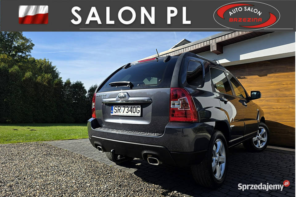 Kia Sportage LPG dodatkowy komplet opon Hak II śląskie Rydułtowy