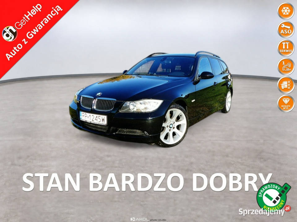 BMW 320 320iKlimaAluSkóryPełna ElektrykaAudio czujnik zmierzchu Piła