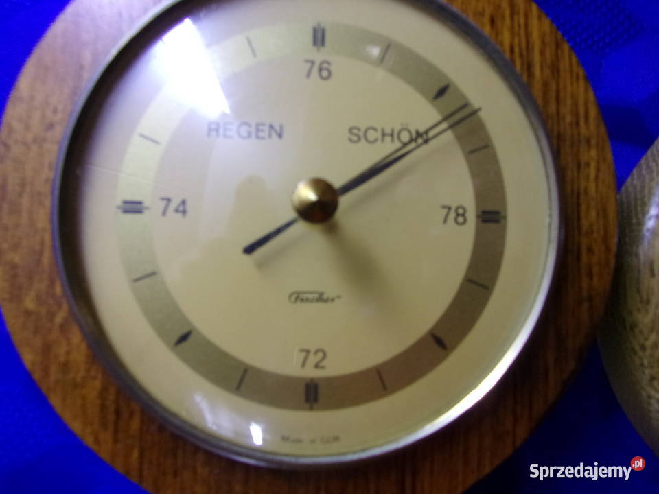 2 Stary Niemiecki Barometr z lat 7080 tych Warszawa