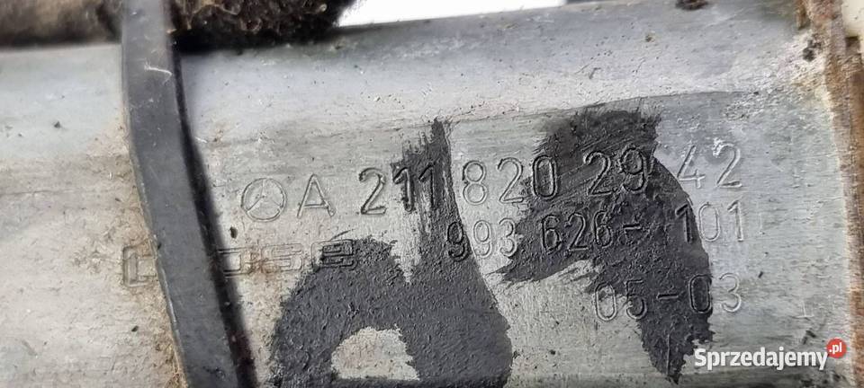 SILNICZEK SZYBY LP MERCEDES E KLASA W211 Lipno