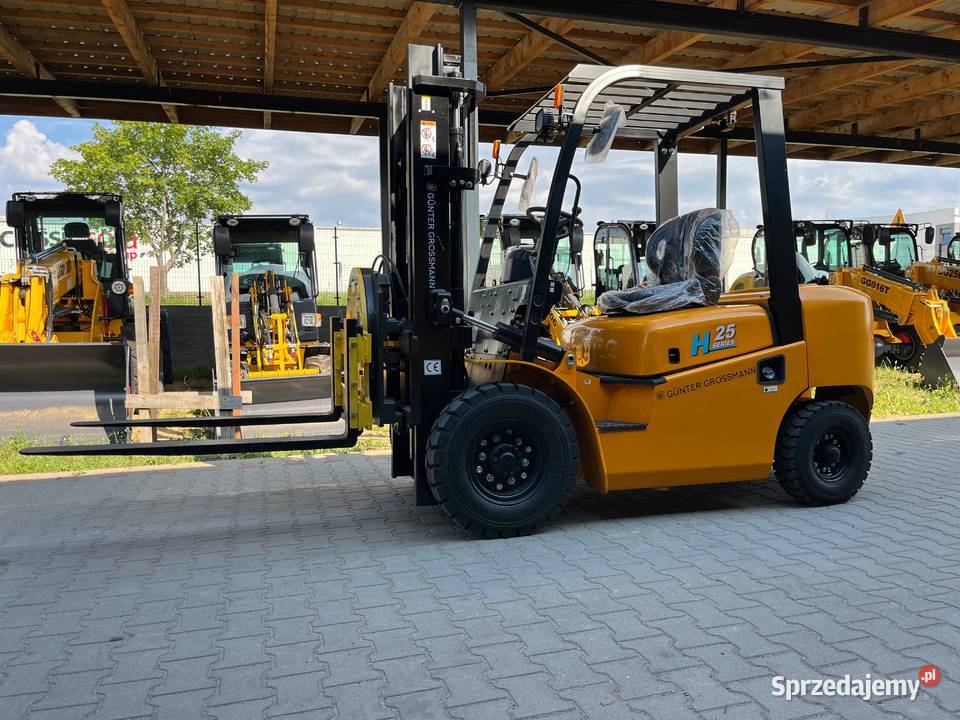 Wózek widłowy z obrotnicą 25T 45m Gunter warmińsko-mazurskie Olsztyn