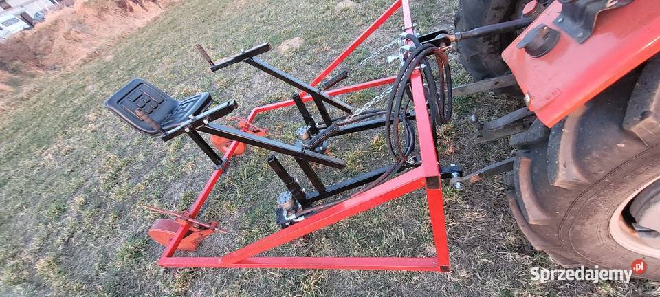 Pielnik hydrauliczny do truskawek ogórków Łomża