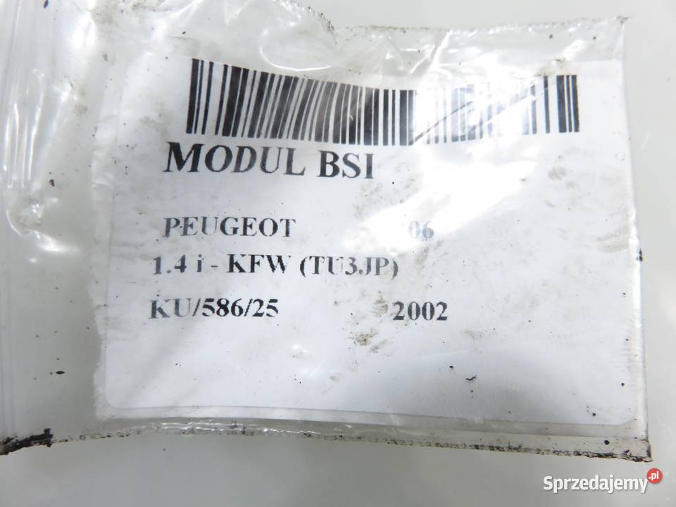 BSI PEUGEOT 206 S118085220A Skrzynki bezpieczników