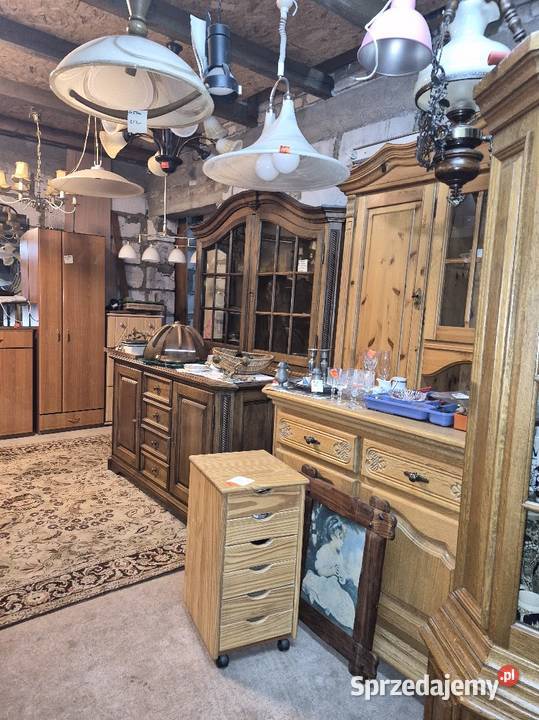Meble używane z Niemiec dębowe komoda szafa 65cm Meble do salonu kujawsko-pomorskie Sypniewo
