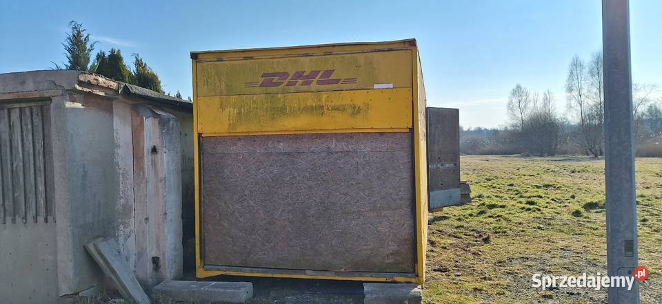 Kontener Aluminiowy garaż barak Pozostałe Żary