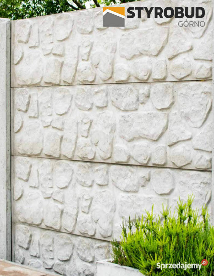 Ogrodzenie betonowe płot z betonu PRODUCENT podkarpackie Górno