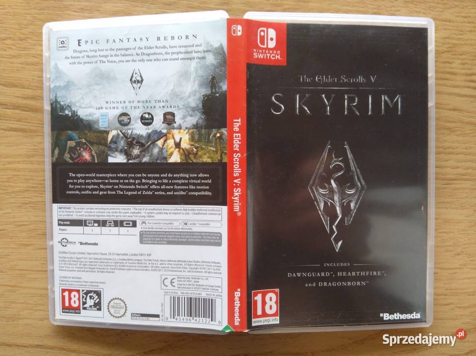 The Elder Scrolls V Skyrim Special Edition Gdańsk sprzedam