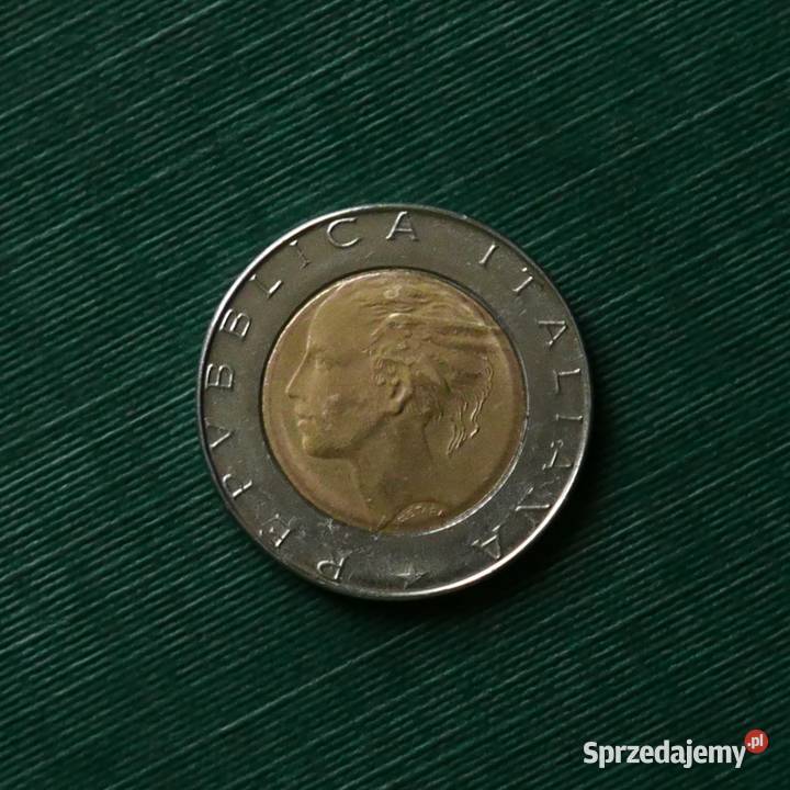 WŁOCHY 500 lirów 1989r Gliwice sprzedam