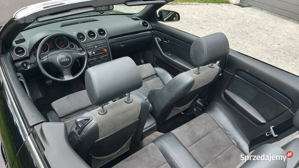 Audi A4 Cabrio 24 V6 manual BBS Sline gleba aluminiowe felgi Rokietnica