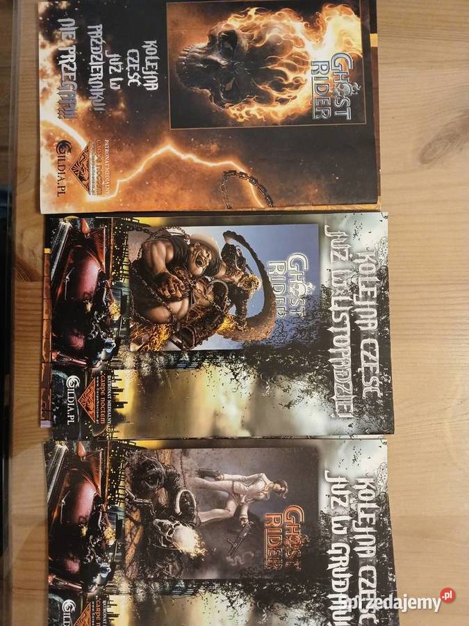 Ghost Rider komplet Marvel Mandragora klasyk Kajetany