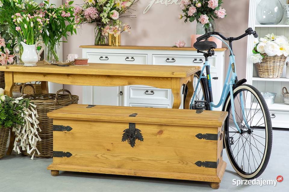 Drewniana skrzynia ozdobna COS 04 Stoliki kawowe i ławy Maków Podhalański