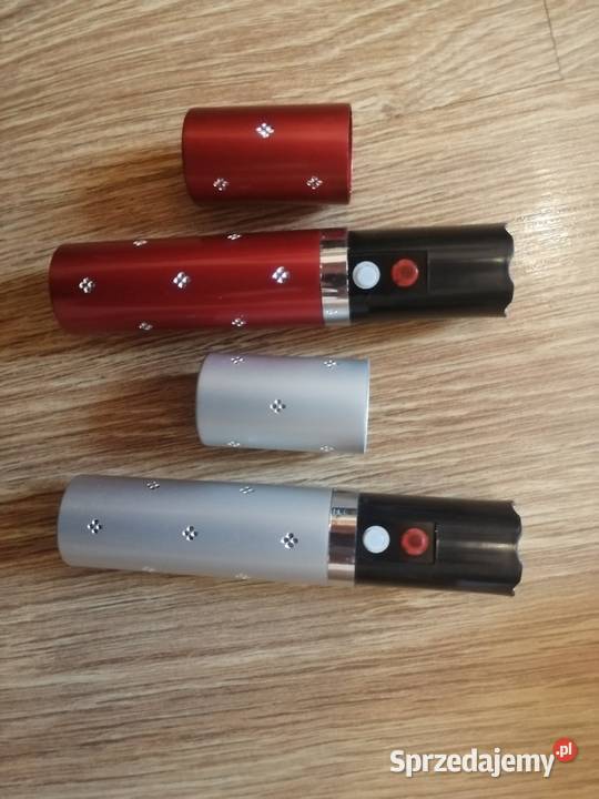 Paralizator z latarką w kształcie szminki Warszawa