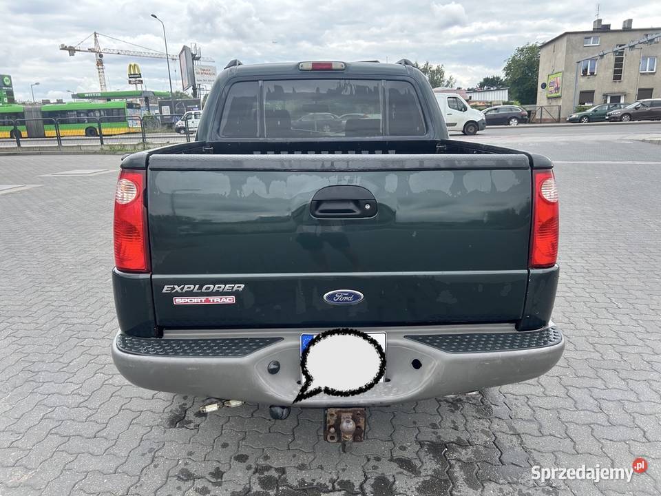 Ford explorer 40 lpg 4x4 hak ZAMIANA na osobowe wielkopolskie