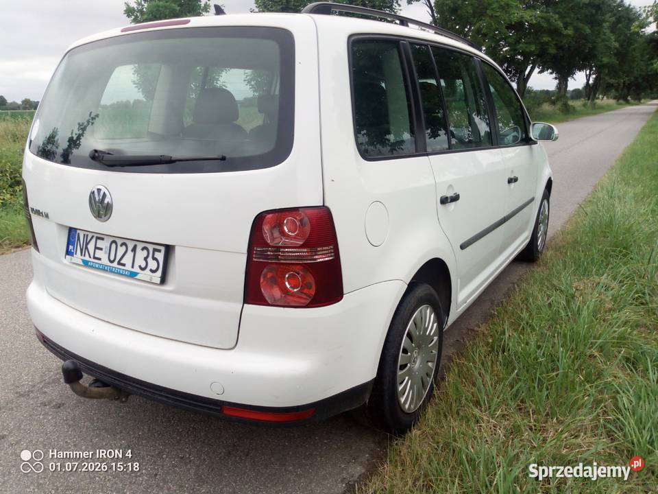VW Touran 19 tdi 90 2008r 90KM Barciany