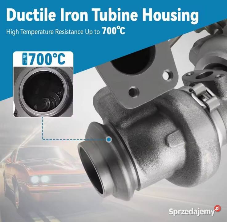 Turbosprężarka 16hdi Niegosławice