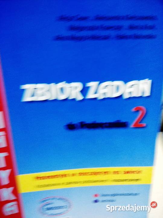 Zbiór zadań rozszerzenie 2 Podkowa używane Warszawa