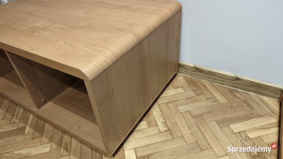 Szafka RTV 90 Olcha Drewno Lite 4 nogi regulacja 60cm RTV Łódź