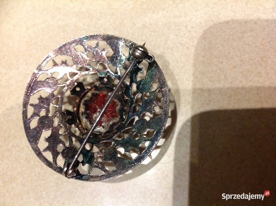 Broszka MIZPAH Vintage Sygnowana Ozdoby