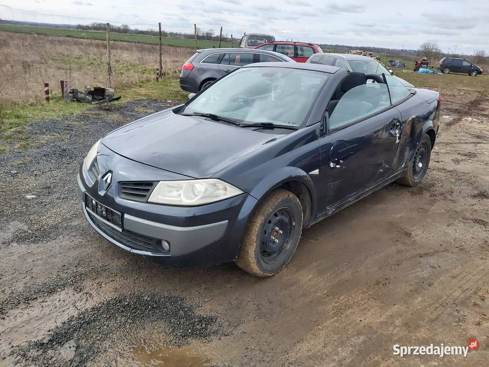 Maska błotnik zderzak dach megane 2 cabrio Słubice